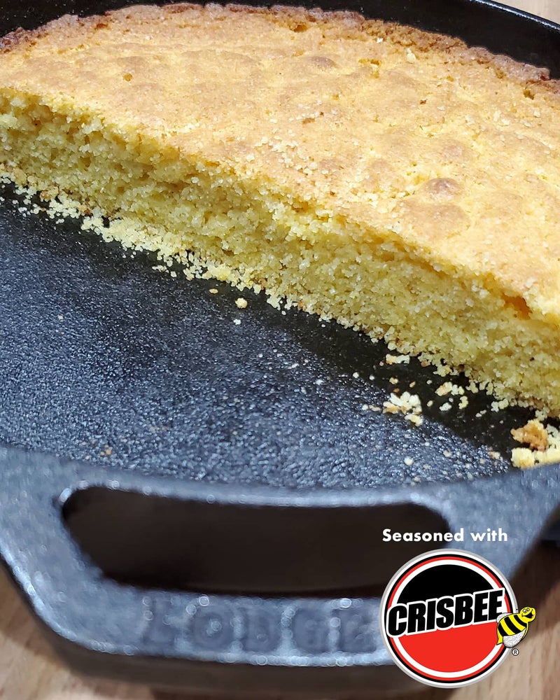 Crisbee Stik® Cast Iron and Carbon Steel Seasoning - Family Made in USA - The Cast Iron Seasoning Oil & Conditioner Preferred by Experts - Maintain a Cleaner Non-Stick Skillet - Image 4