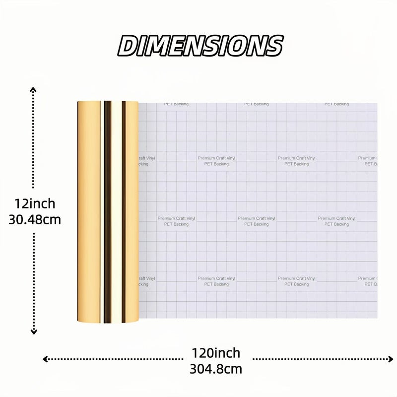 لفة فينيل أحمر كروم عاكس ذاتية اللصق مقاس 12 × 120 بوصة، ديكور دائم للسيارة والمنزل - Image 3