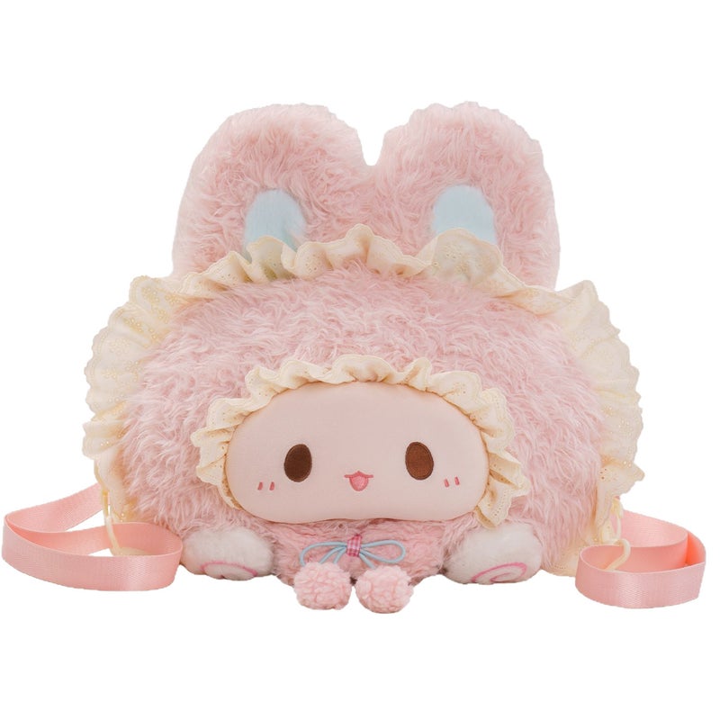 Rubu Cute Rabbit Plush Backpack for Kids - Image 1