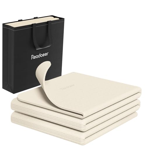 READAEER Foldable Yoga Mat for Travel Folding Yoga Mat 6mm Thick with Carrying Bag, Non-Slip TPE Exercise Pilates Mat for 72" L x 24" W x 0.24 Inch (Beige) - Image 1