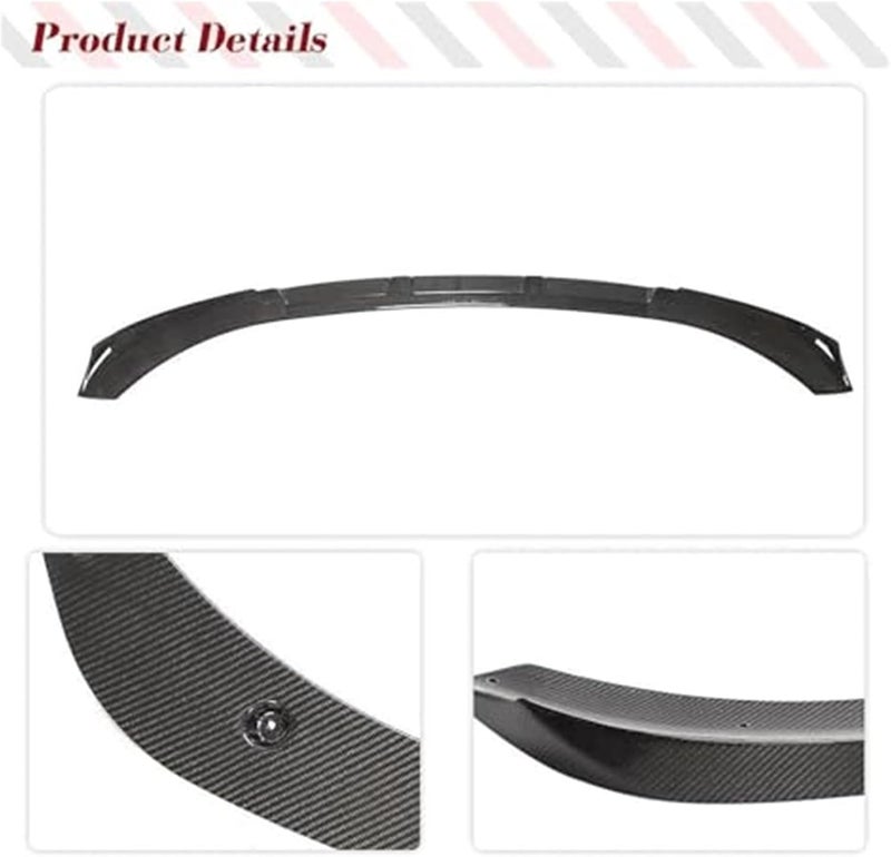 DEMULAX Carbon Fiber Front Splitter for BMW i3 - Image 3