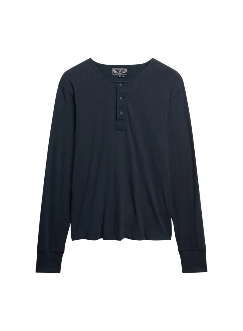 Superdry Merchant Grandad Lw Jersey Top