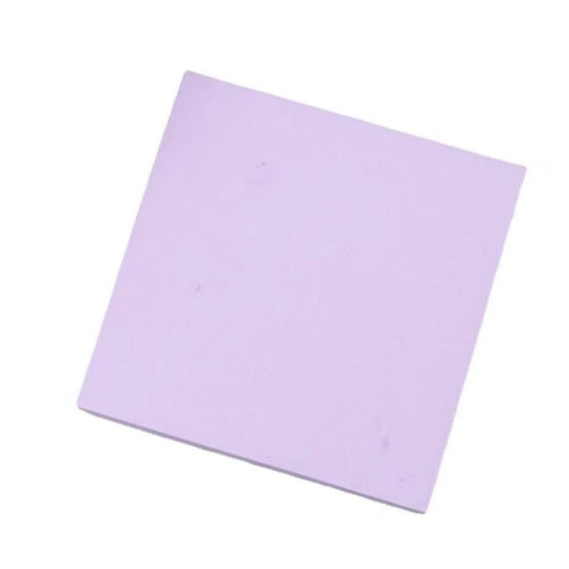 Sticky Notes 3 * 3 Inch Square Shape - Super Sticky Clean Removal Memo Pads 100 Sheets Purple for School Office Family - Image 4