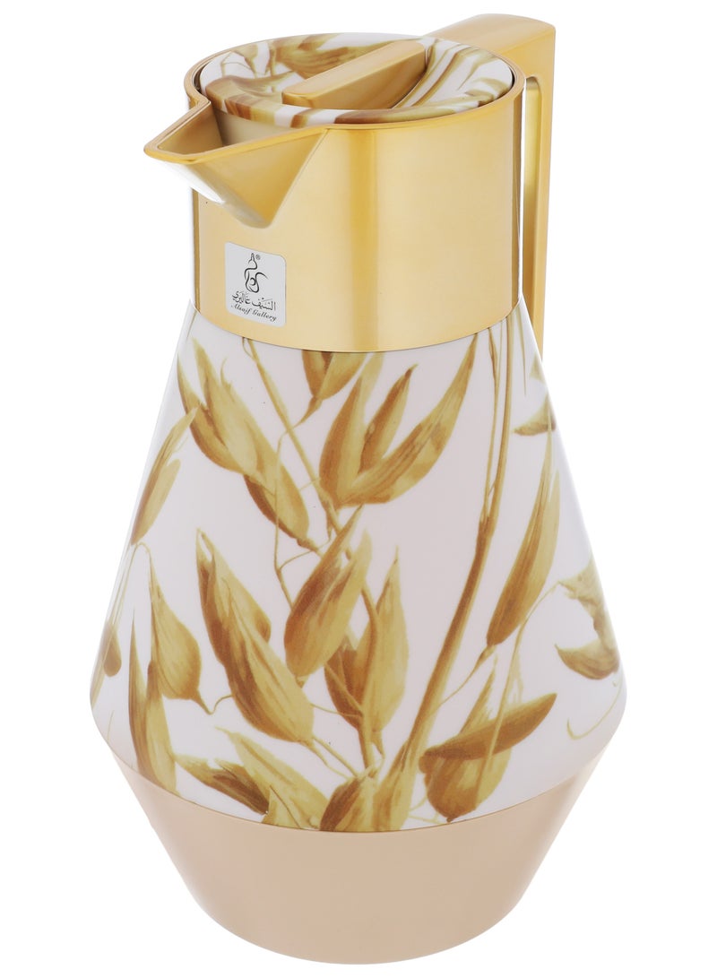 السيف غاليري ترمس ليديا إفرست، 1 لتر، حافظة داخلية زجاج حراري - ذهبي - Image 3