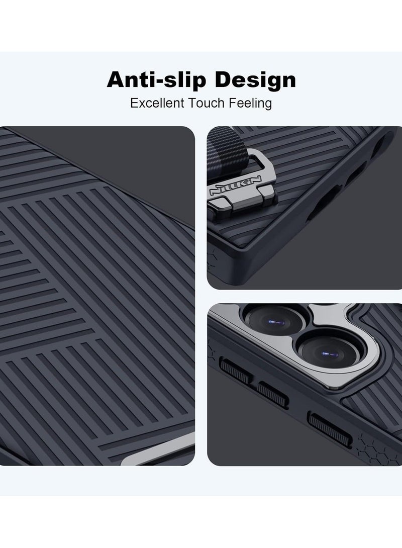 Nillkin Samsung Galaxy S23 Ultra Case with Detachable Rope Strap Military Drop Protection Hard Back Soft Bumper Slim Protective Phone Case for Galaxy S23 Ultra 6.8 Inch - Image 5