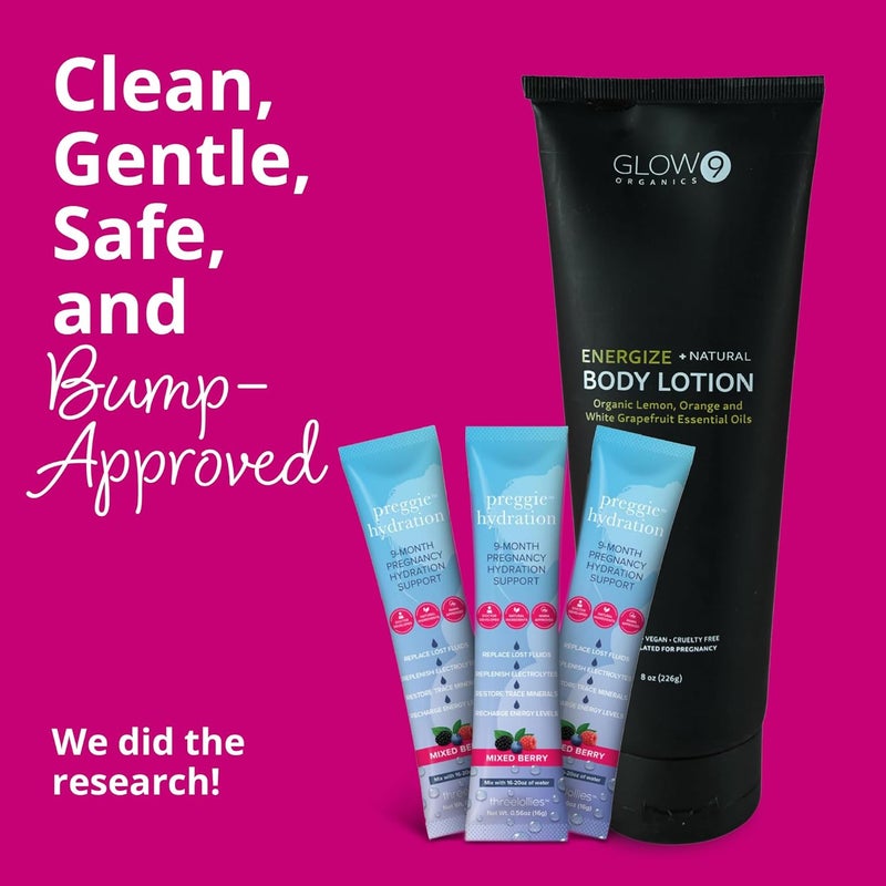 Bump Boxes 1st Trimester Pregnancy Gifts for Expecting Moms with Water Bottle, Journal, Lotion and Milestone Cards, Gift for Mother to Be - Image 4