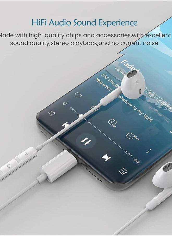 Generic - EarPods Headphones with USB-C Connector, Type-C Earphones Wired with Built-in Controller ,Phone Calls for iPhone 15/15 Plus/15 Pro/15 Pro Max, S23/S22/S21/S20/Ultra Note 10/20 & more - Image 1