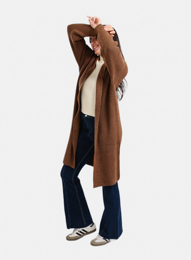 Carina Relaxed Knee-Length Cardigan - Image 3
