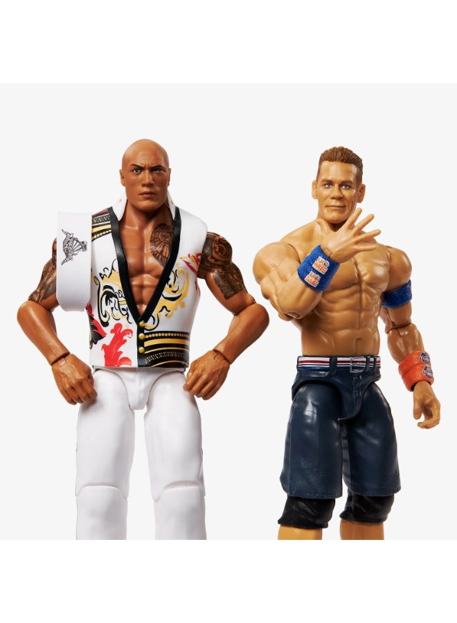WWE Main Event Showdown The Rock VS John Cena 2-Pack JGD62 - Image 2