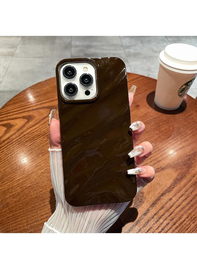 S-TOP Case For iPhone 14 Pro Solid Color Wave Texture TPU Phone Case - Image 1