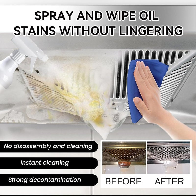 klarako Splash Foam Spray,Splash Spray Tablets & Spray Bottle,Splashfoam Spray,Splash Foam Spray Tablets & Spray Bottle Oven Cleaner,Splash Foam Spray All Purpose Cleaner,Splash Spray Cleaner (60ML,3SET) - Image 2