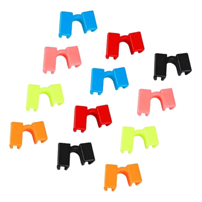12 PCS Chopstick Training Helpers Reusable Clips For Easy Learning Assists Proper Grip Posture Lightweight Portable Beginners - Image 2