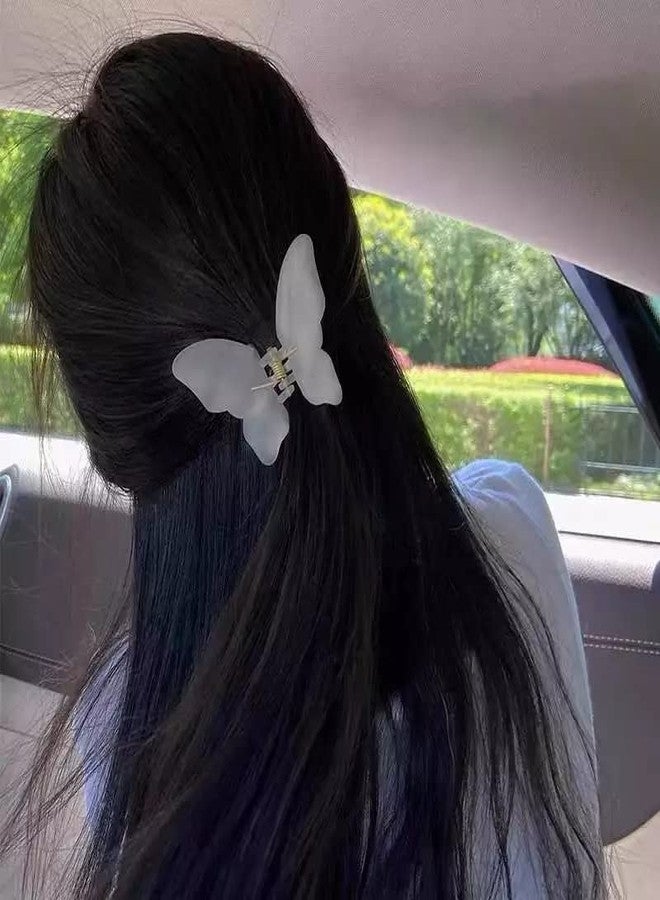 Truvic butterfly clutchers Non-Slip Fashion Jaw Hair Clips for Women & Girls | 4pcs butterfly clutchers Strong Grip Clutchers for Thin & Thick Hair | Pack of 4 - Image 5