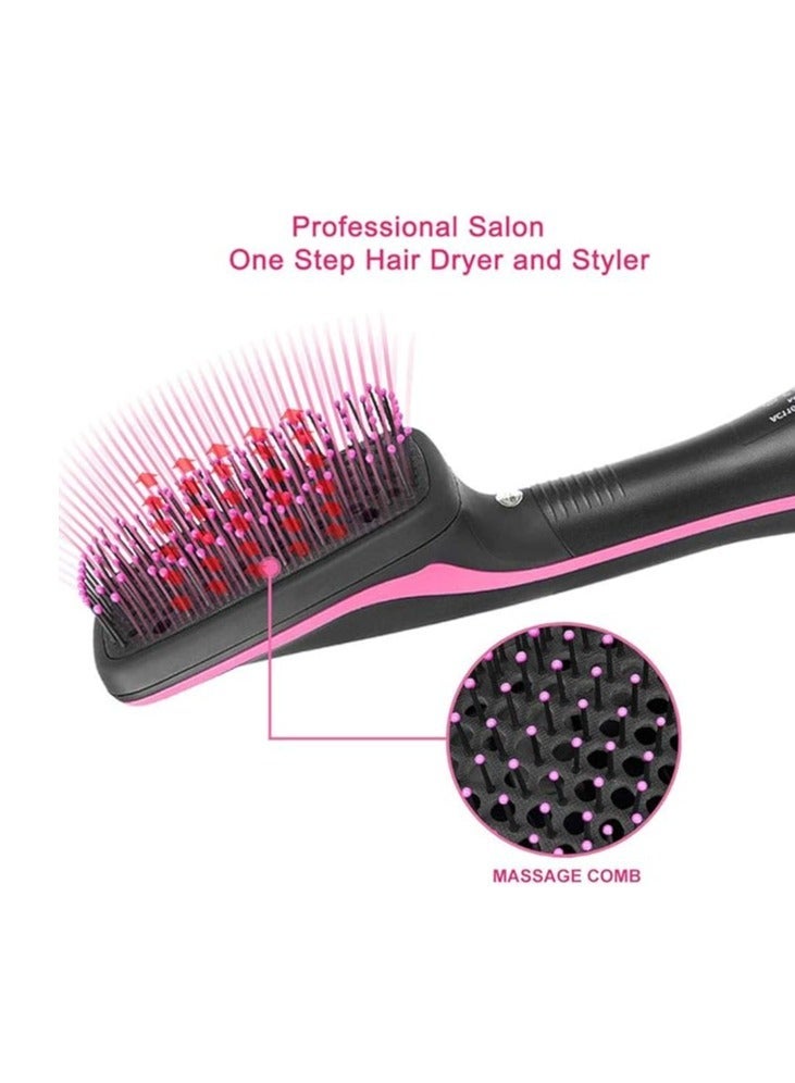 general 2-in-1 Ionic Hair Straightening Brush - Ceramic Electric Comb - Anti-Scald Hot Hair Brush - Hot Air Hair Straightening Brush - Women - Temperature Lock Function - Image 4