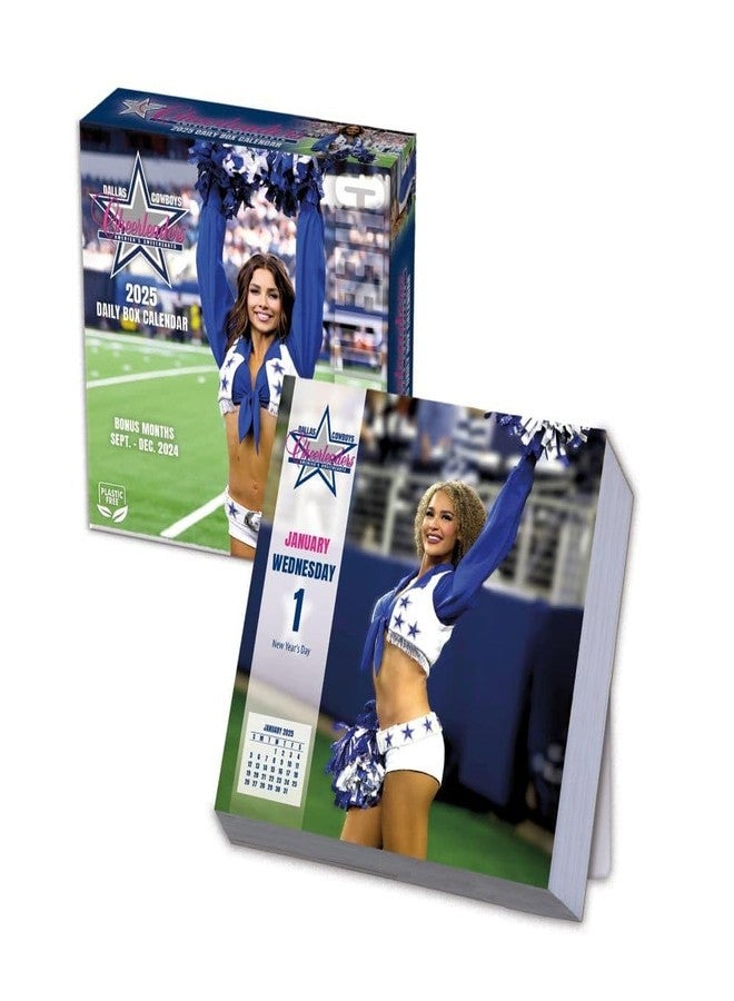 TURNER LICENSING Dallas Cowboys Cheerleaders Sideline Box Calendar (25998052010) - Image 1