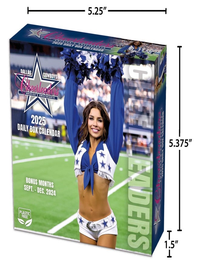 TURNER LICENSING Dallas Cowboys Cheerleaders Sideline Box Calendar (25998052010) - Image 3