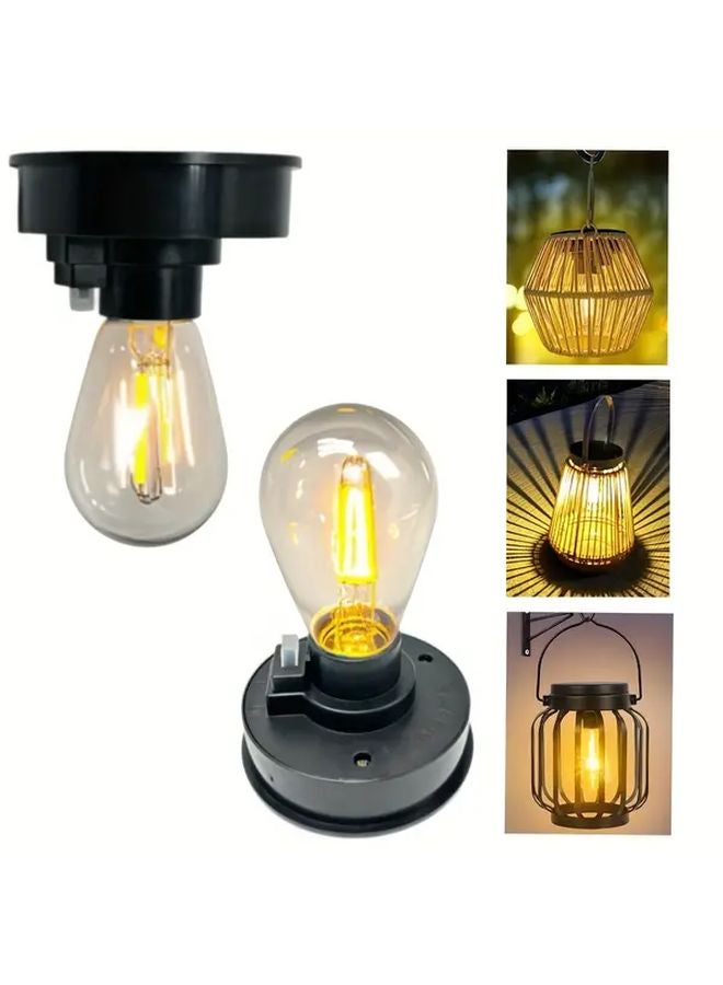 6 Pack Outdoor Solar Lantern Bulb Replacement Top Solar Light Accessory - Image 5