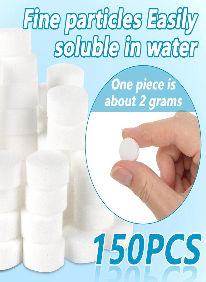 MAQIHAN 150 Tablets Aquarium Salt - Aquarium Salt Freshwater for Freshwater Tank Koi Pond Salt for Koi Fish, Goldfish, Guppies, Mollies, Scats, Monos - Image 2