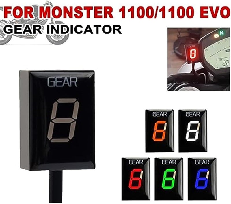 Vuzmode Gear Indicator for Monster 1100 - Image 2