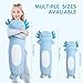 Dalmao 22 inch Cute Giant Blue Axolotl Plush Soft Body Pillow Large Axolotl Stuffed Animals Toy Squishy Plushies Gifts for Kids Boys Girls Birthday - Image 4