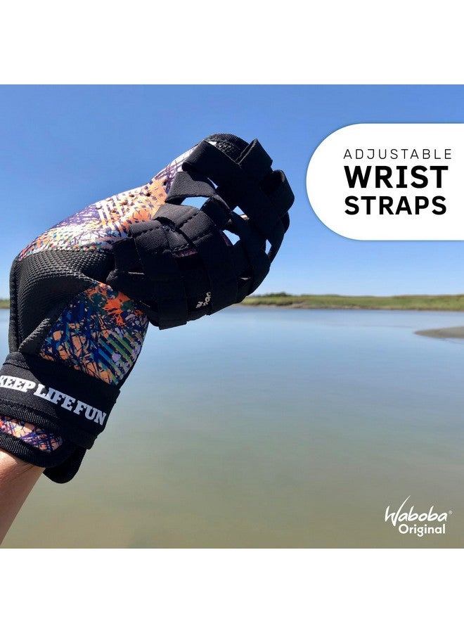 Waboba Catch Water Gloves Pro Water Bouncing Ball Set - for Beach Games & Swimming Pool Toys - 2 Baseball Style Mitts for Catching Water Balls - One Size Ambidextrous Design - Image 5