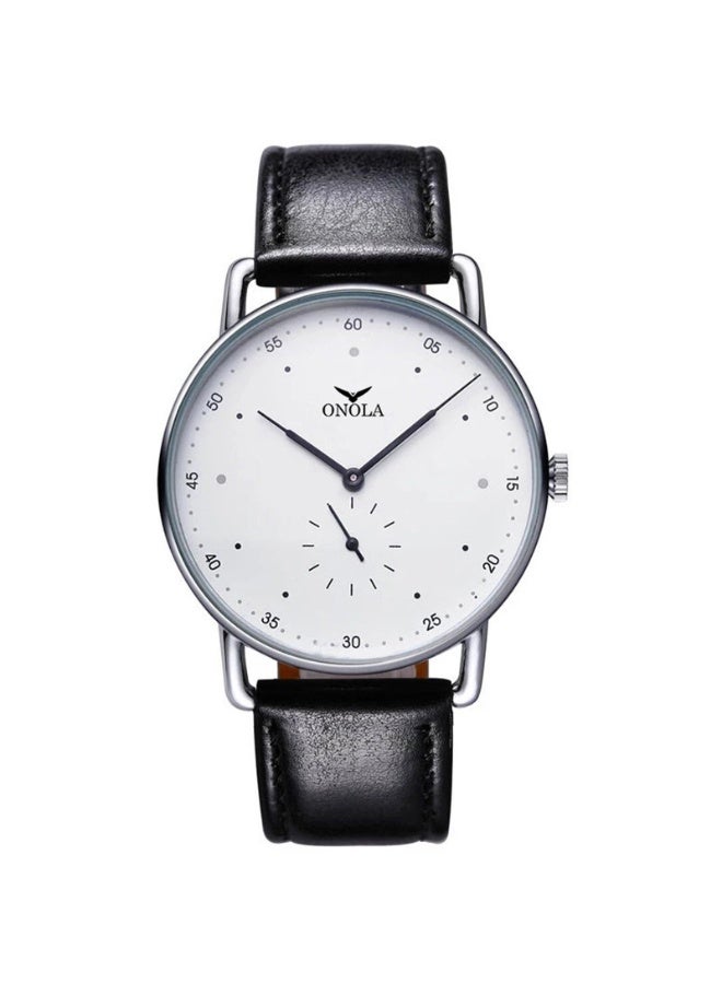 أونولا ساعة كوارتز طلابية بسيطة، عملية، فائقة الرقة - Image 1