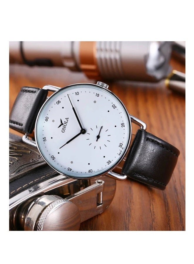 أونولا ساعة كوارتز طلابية بسيطة، عملية، فائقة الرقة - Image 2