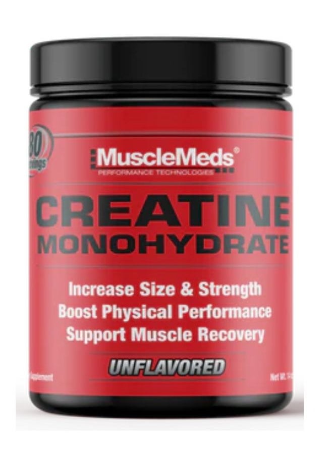 MUSCLEMEDS Creatine Monohydrate Unflovered 400Gram 