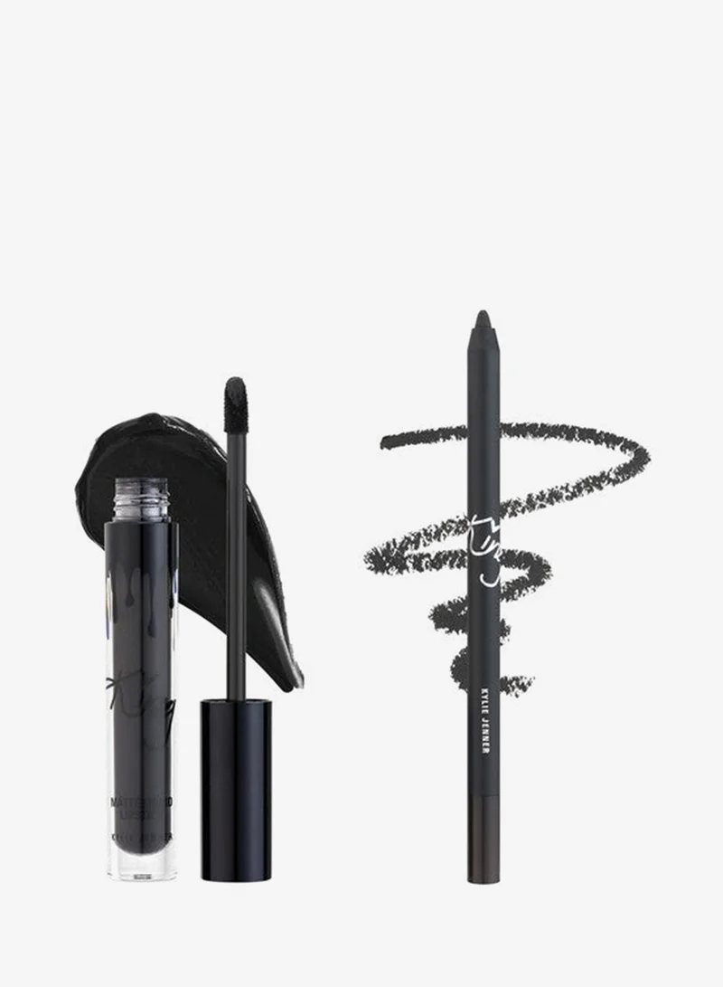 Kylie Cosmetics Clear King Kylie Collection 2-Piece Matte Lip Kit for Women | Best Price UAE