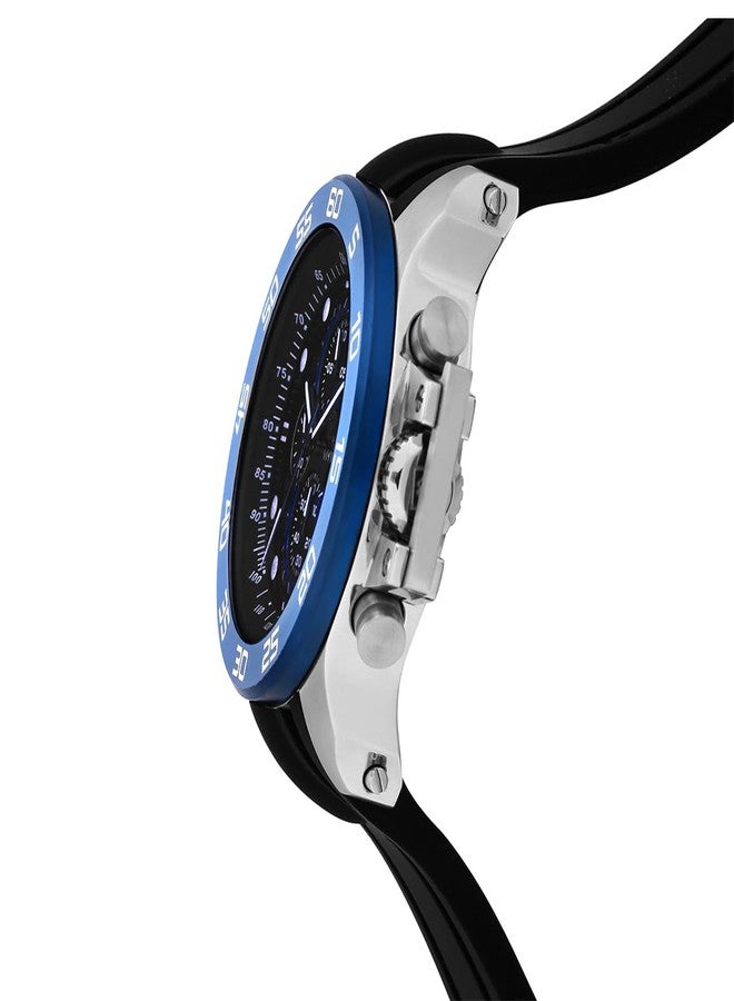 Invicta Men's I-Force 51mm Silicone Quartz Watch, Black (Model: 19252) - Image 3