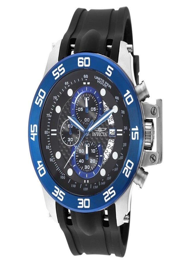 Invicta Men's I-Force 51mm Silicone Quartz Watch, Black (Model: 19252) - Image 1