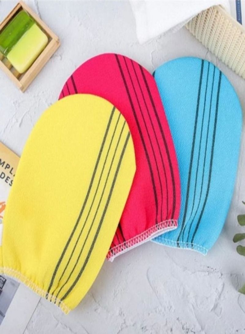 Korean loofah to remove dead skin 3 colors