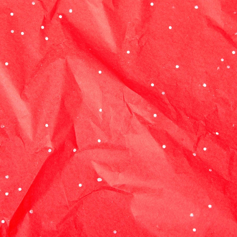 SUNCOLOR 36 Sheets Glitter Red Tissue Paper â€“ 20 x 20 inch Sparkling Tissue for Gift Wrapping, Crafts & Holiday Packaging - Image 2