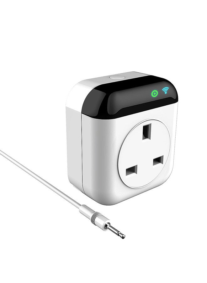 Programmable Smart Wifi Thermostat Plug Outlet Mini Temperature Controller 15A Plug-in Socket APP Control Voice Control Schedule Timer Electric Switch