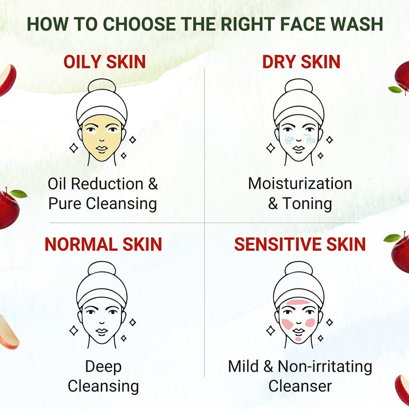 Elibliss Apple Cider Vinegar Foaming Face Wash with Built-in Brush for Deep Cleansing, Skin Brightening with Aloe Vera Extract, Vitamin B5 & E - 150ml - Image 4