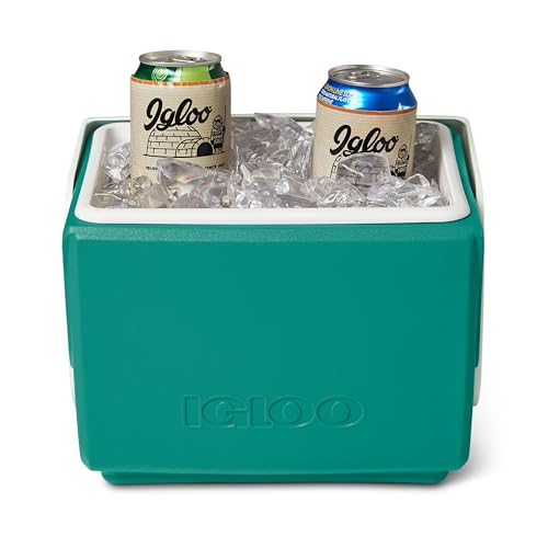 Igloo Retro Little Playmate: Jade 7 qt Cooler - Image 3