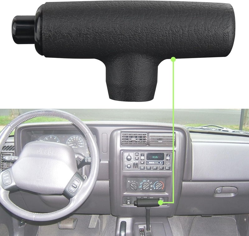omoZone Automatic Gear Shift Knob Handle for Jeep Cherokee, Comanche & Wrangler - Replaces 52104028 - Image 4