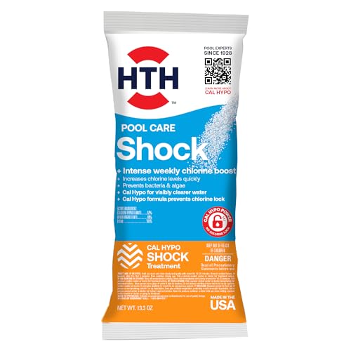 HTH 52031 صدمة العناية بحمام السباحة، معزز مستويات الكلور، صيغة كال هايبو، 13.3 أونصة (1 عبوة) - Image 4