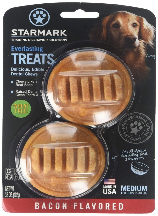 Starmark Everlasting Dental Chew, Bacon Flavored, Medium, 8 Count - Image 1
