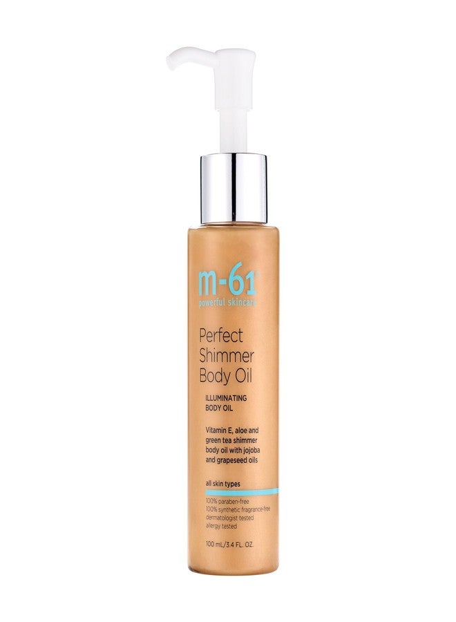 M-61 Perfect Shimmer Body Oil - Radiance-inducing shimmer body oil creates a multidimensional glow and helps restore moisture - Image 1