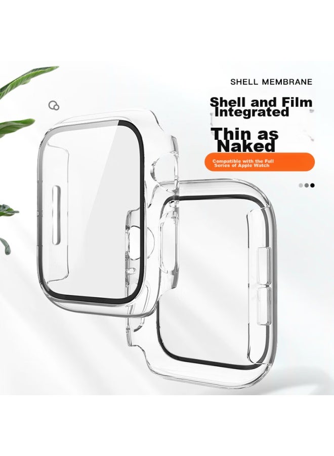 Wei Qiantu Weiquantu Apple Watch Iwatch10 واقي Apple Watch S10/ultra2 زجاج مقوى شاشة كاملة مضاد للسقوط 46mm غلاف فيلم متكامل - Image 2
