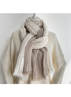 Khaki + beige