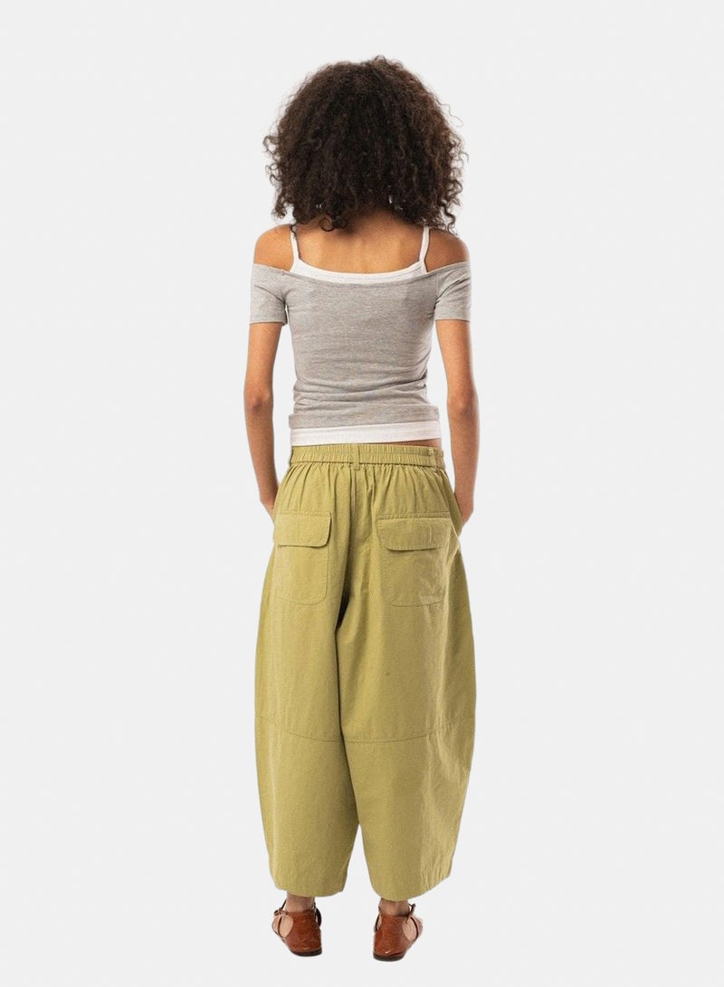 In Your Shoe Heather Grey Off Shoulder Double Layered Top - Image 2