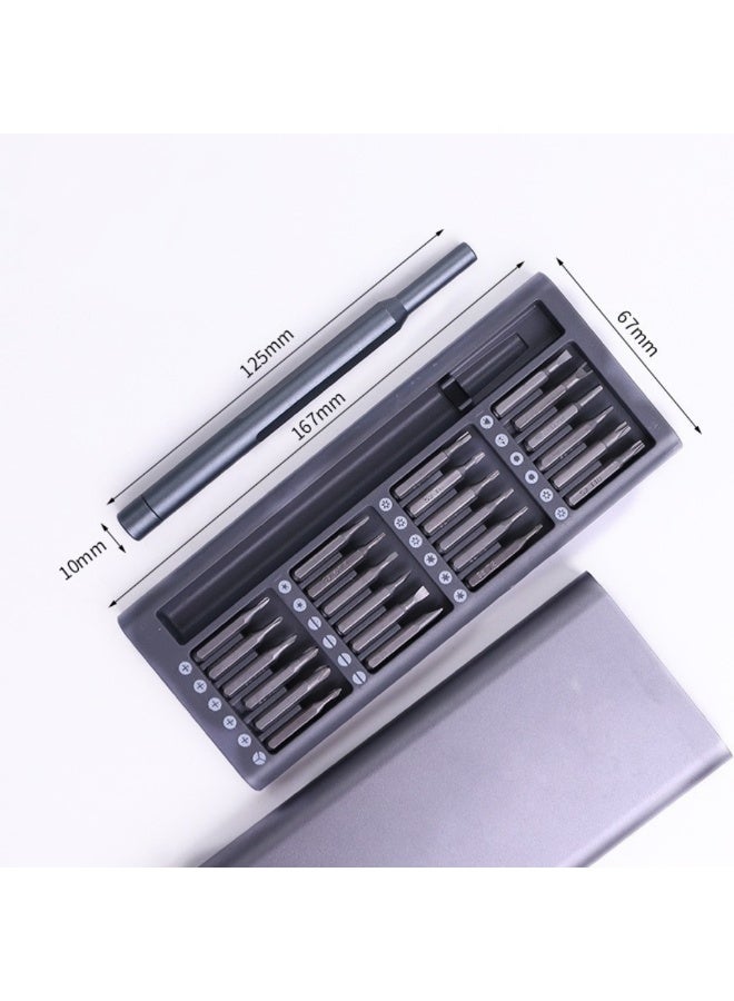 25-in-1 Small Precision Screwdriver Set, Professional Magnetic Mini Repair Tool Kit for Phone, Computer, Watch, Laptop, Macbook, Game Console, Electronic Jewelry, Toys, Computer, Eyeglass Repair - Image 1