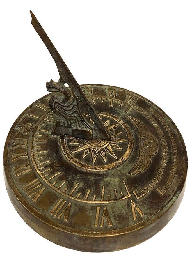 Rome Industries 1820 Solid Brass Colonial Sundial - Image 1