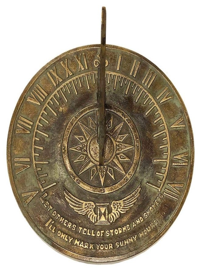 Rome Industries 1820 Solid Brass Colonial Sundial - Image 2