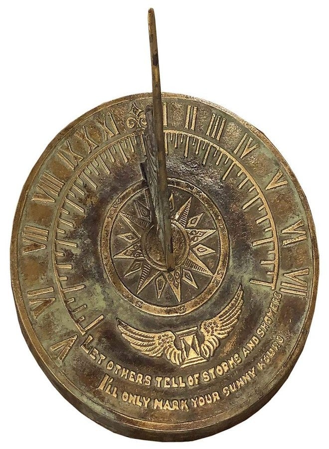 Rome Industries 1820 Solid Brass Colonial Sundial - Image 3