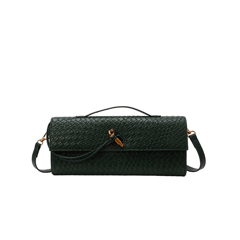 Woven Baguette Shoulder Bag 2026 New - Image 5