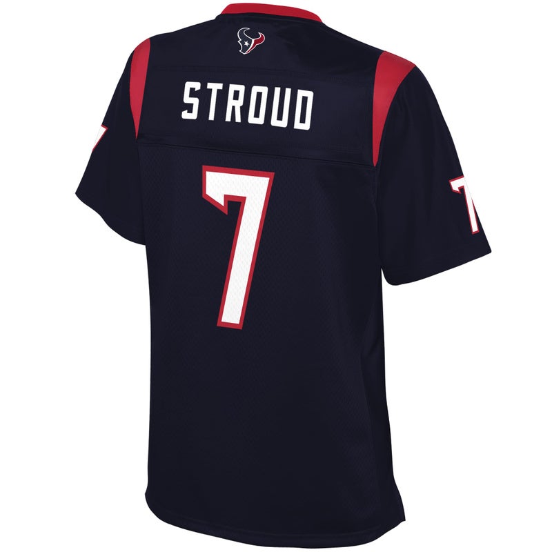 NFL PRO LINE قميص لاعب فريق هيوستن تكسنز للنساء من NFL PRO LINE - C.J. ستراود باللون navy - Image 3