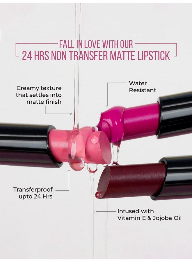 INSIGHT COSMETICS 24 HRS NON TRANSFER MATTE LIPSTICK (LL03-13) - Image 2